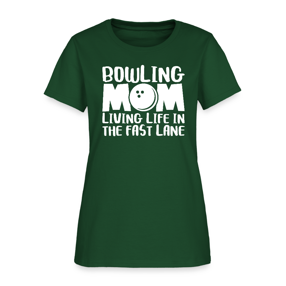 Bowling Mom - forest green