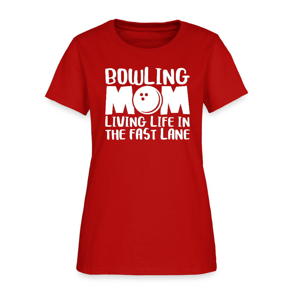 Bowling Mom - red