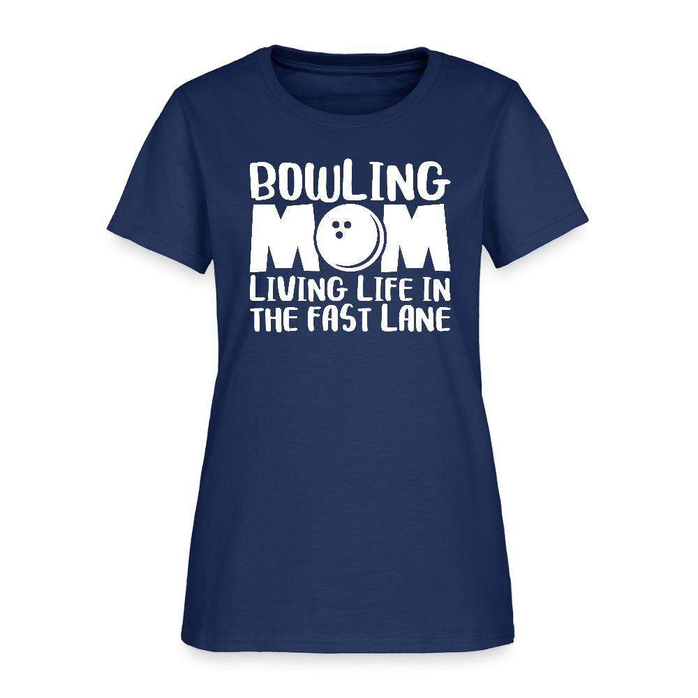 Bowling Mom -  blue dusk